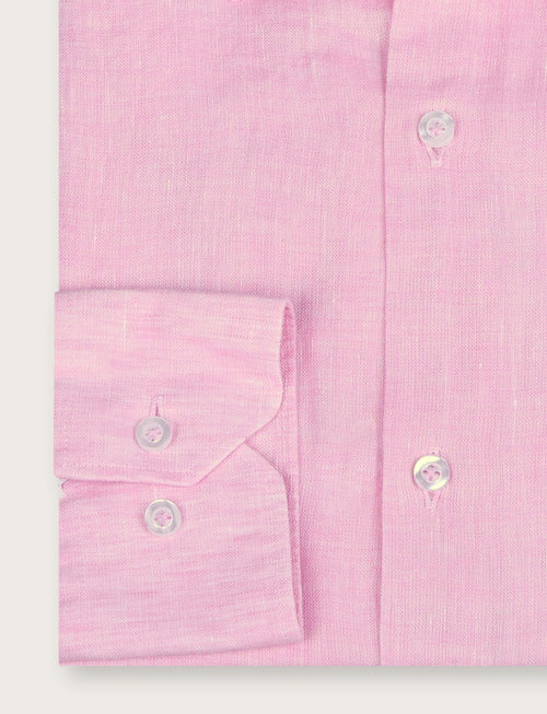 Camicia in lino 100% |Colore:Rosa