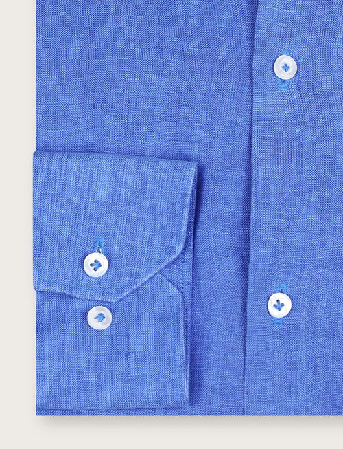Camicia in lino 100% |Colore:Royal