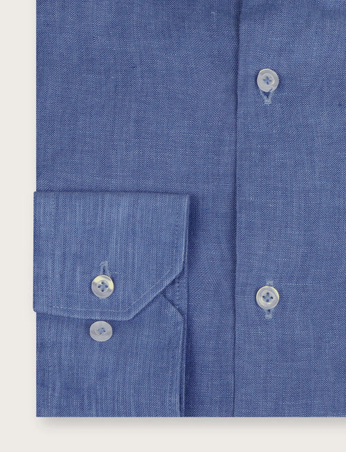 Camicia in lino 100% |Colore:Azzurro