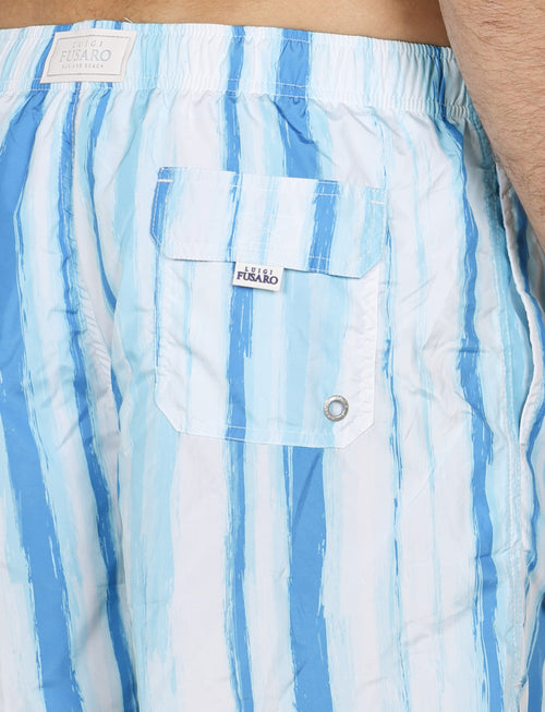 Costume da bagno fantasia vintage rigata