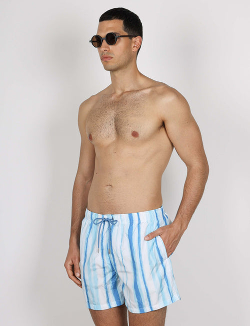 Costume da bagno fantasia vintage rigata_Luigi Fusaro