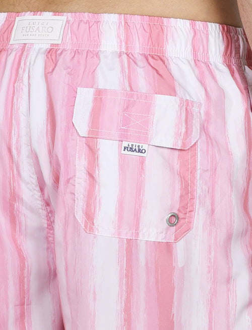 Costume da bagno fantasia vintage rigata