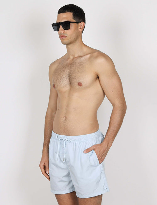 Costume da bagno tinta unita |Colore:Celeste