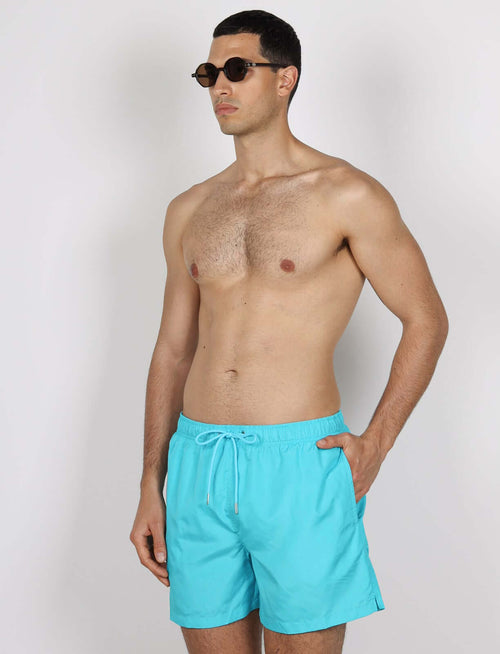 Costume da bagno tinta unita |Colore:Turchese