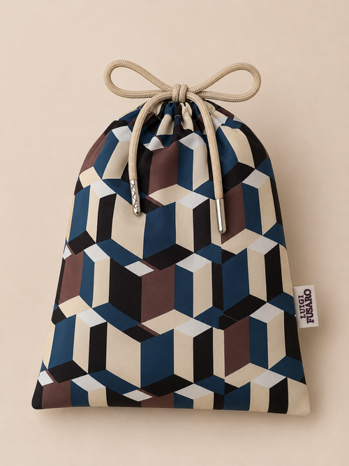 Costume da bagno fantasia geometrica 3D|Colore:Fango