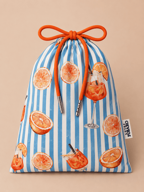 Costume da bagno fantasia cocktail a righe_Luigi Fusaro