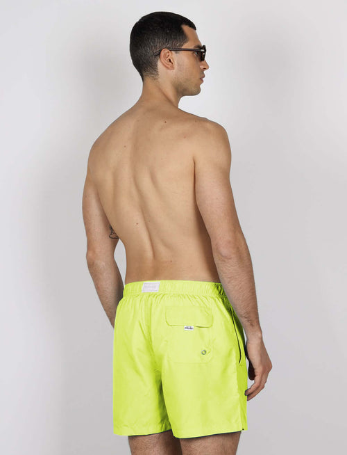Costume da bagno tinta unita |Colore:Giallo fluo