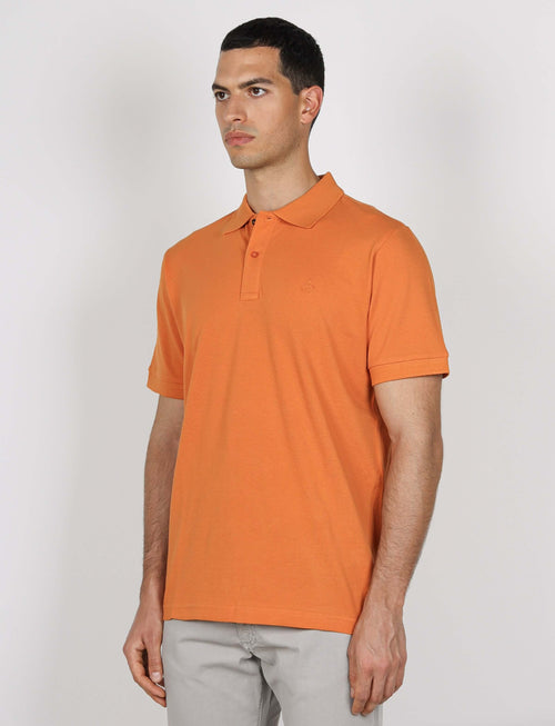 Polo in cotone tinta unita |Colore:Arancio