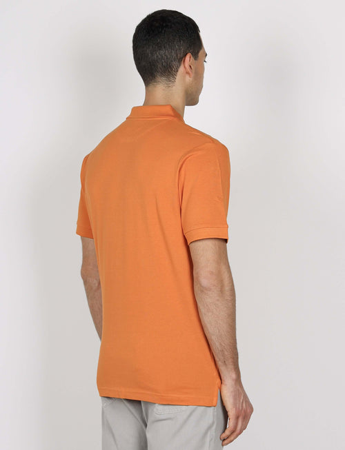 Polo in cotone tinta unita |Colore:Arancio
