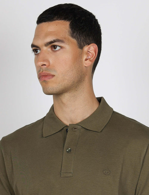 Polo in cotone tinta unita |Colore:Verde
