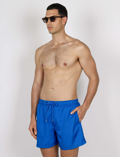 Costume da bagno tinta unita |Colore:Royal