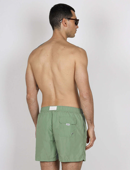 Costume da bagno tinta unita |Colore:Verde militare