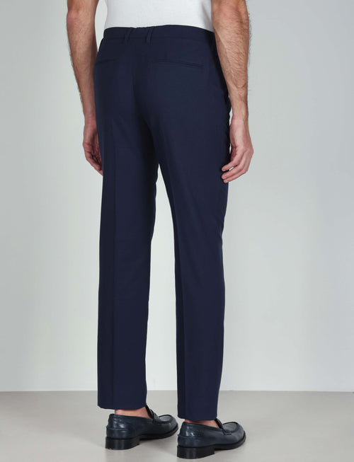 Pantalaccio con coulisse in cotone stretch_Luigi Fusaro