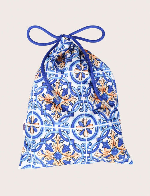 Costume da bagno fantasia mediterranea blu_luigi fusaro
