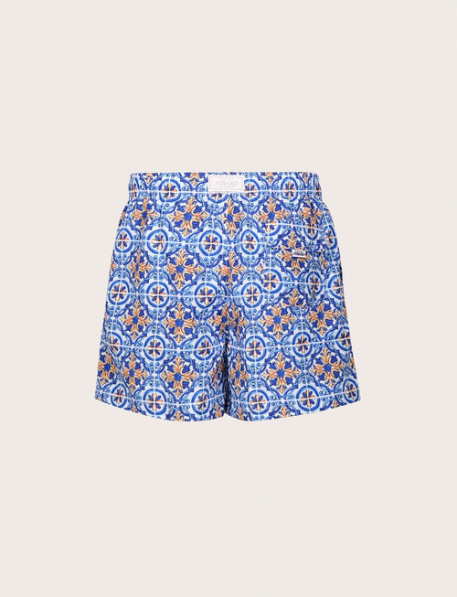 Costume da bagno fantasia mediterranea blu_luigi fusaro