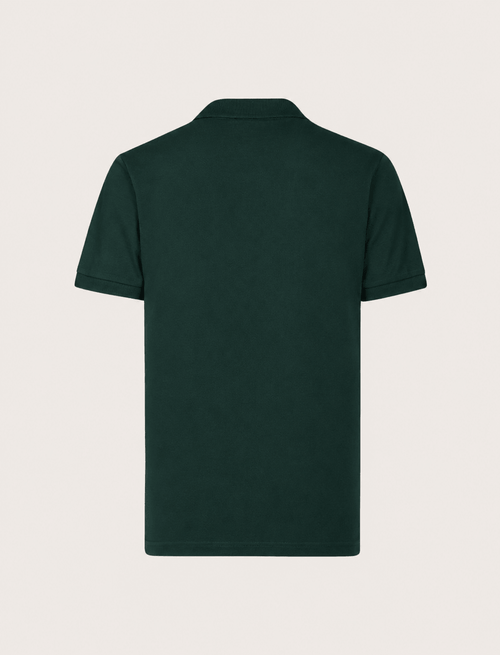 Polo in cotone tinta unita |Colore:Verde inglese
