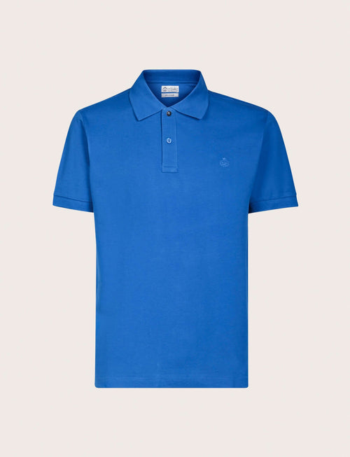 Polo in cotone tinta unita |Colore:Bluette