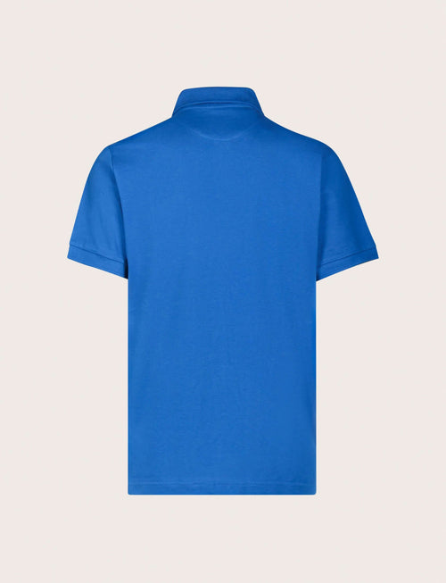 Polo in cotone tinta unita |Colore:Bluette