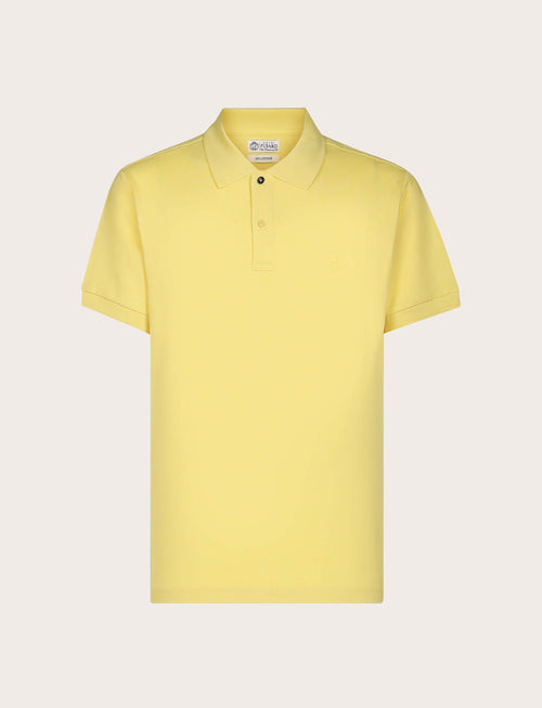 Polo in cotone tinta unita |Colore:Giallo