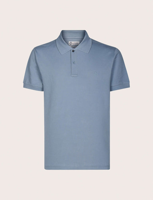 Polo in cotone tinta unita |Colore:Cenere