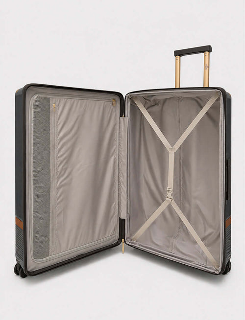 Trolley grande 77 cm 4 ruote |Colore:Marrone