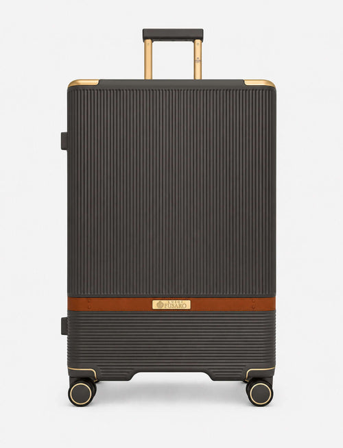 Trolley grande 77 cm 4 ruote |Colore:Marrone