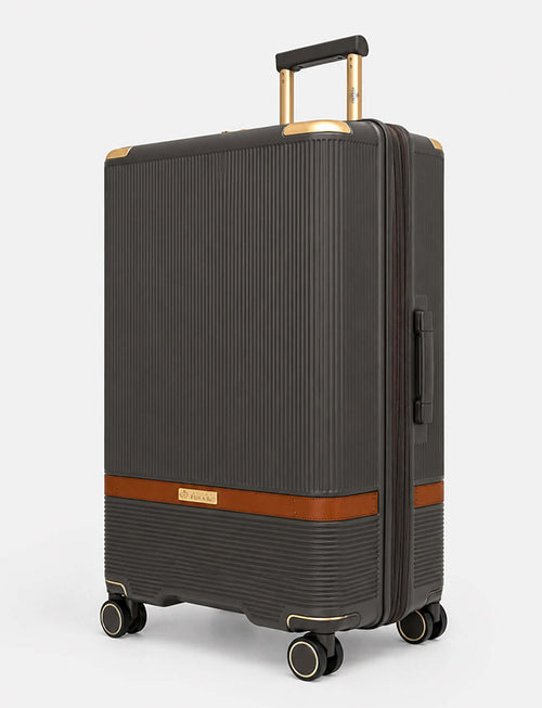 Trolley grande 77 cm 4 ruote |Colore:Marrone