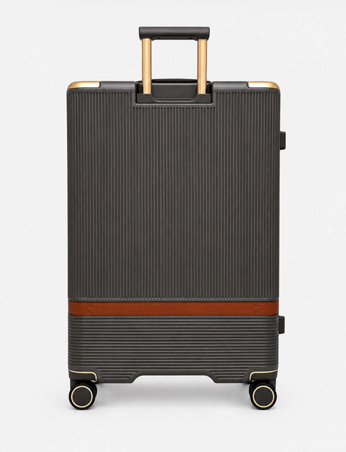 Trolley grande 77 cm 4 ruote |Colore:Marrone