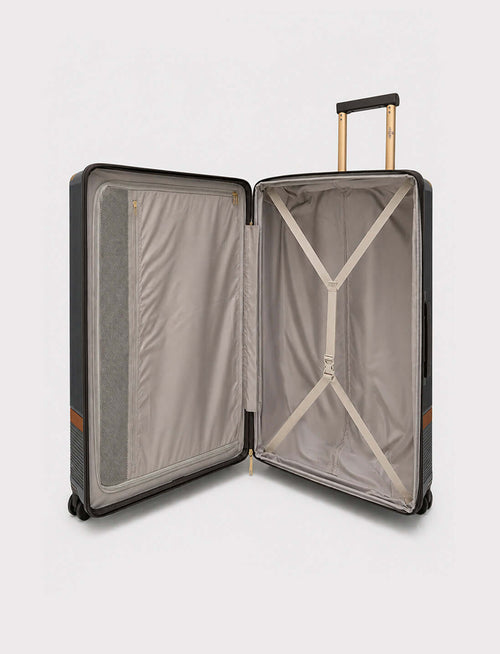 Trolley cabina rigido 57 cm 4 ruote |Colore:Marrone