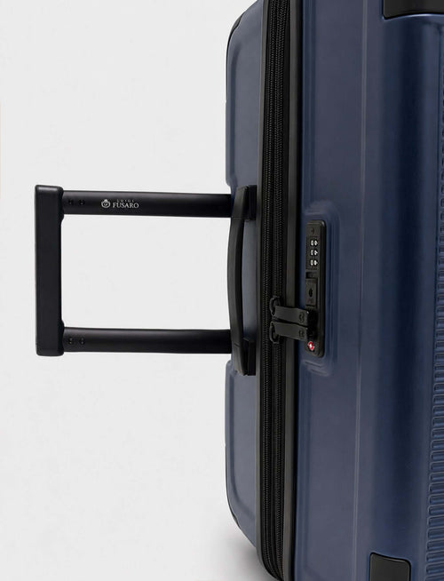 Trolley grande 77 cm 4 ruote |Colore:Blu