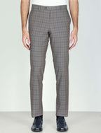 Pantaloni fantasia check Luigi Fusaro