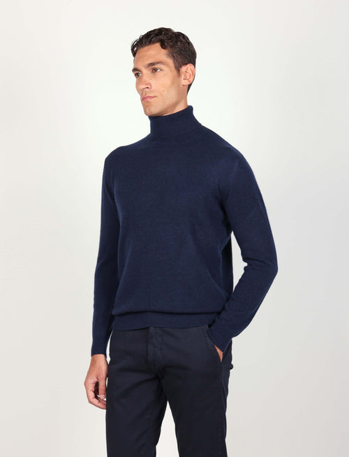 Dolcevita in puro cashmere Luigi Fusaro