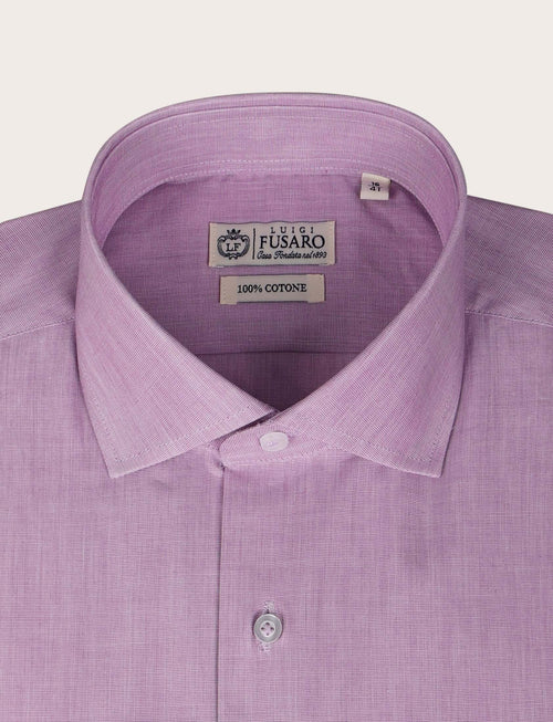 Camicia in 100% cotone fil a fil Luigi Fusaro