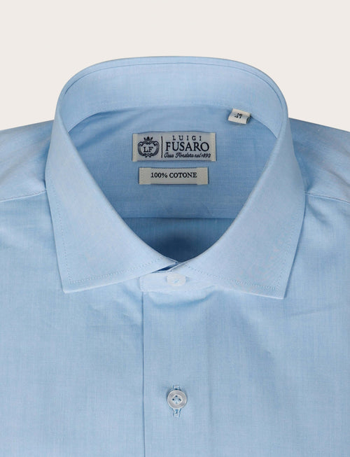 Camicia in cotone twill Luigi Fusaro