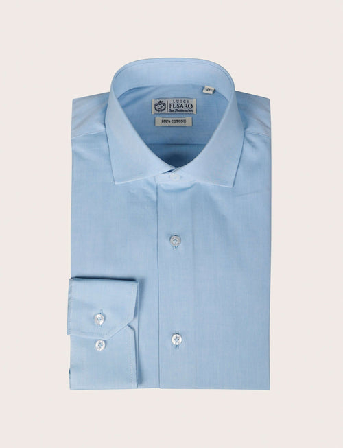 Camicia in cotone twill Luigi Fusaro