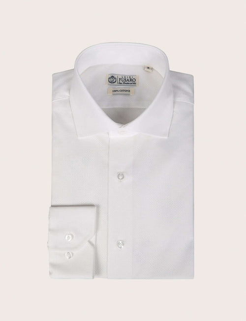 Camicia in cotone giro inglese Luigi Fusaro