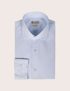Camicia in cotone a trama spigata Luigi Fusaro