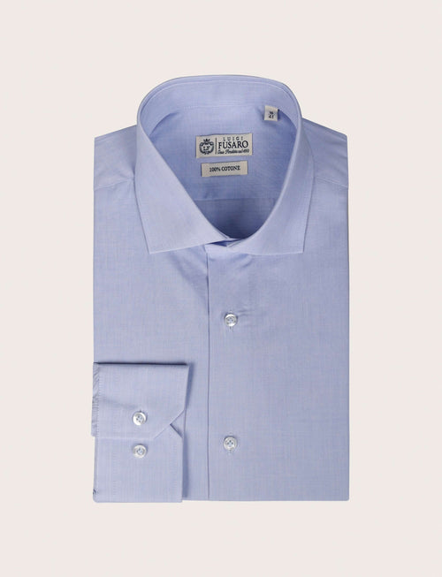 Camicia in cotone operato Luigi Fusaro