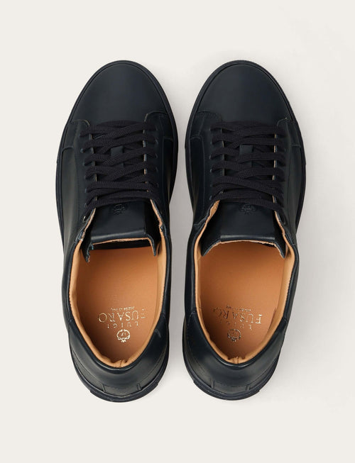 Sneakers in pelle crust Luigi Fusaro