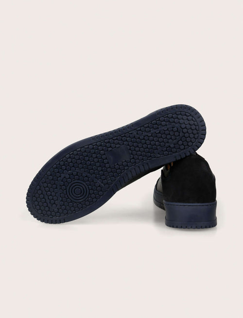 Sneakers in pelle e camoscio Luigi Fusaro