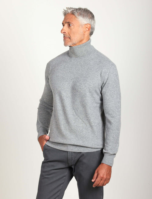 Dolcevita in puro cashmere Luigi Fusaro