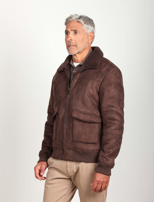 Giubbino eco montone Luigi Fusaro