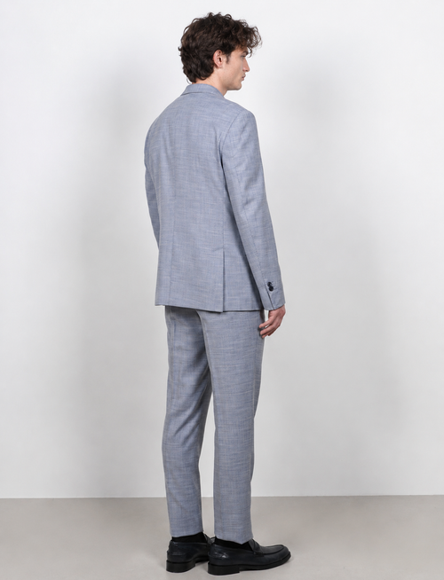 Abito in tessuto grisaglia |Colore:Blu