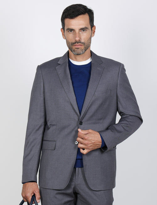 Abito classico tinta unita Drop 7 |Colore:Grigio