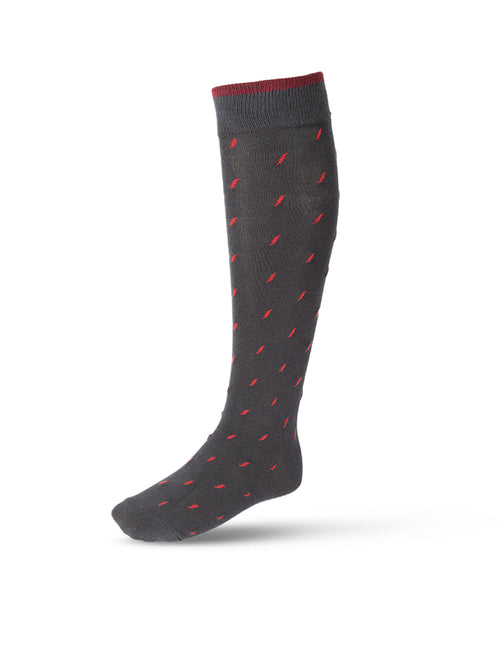 Calzini in cotone fantasia foglie