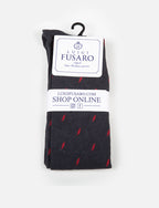 Calzini in cotone fantasia foglie