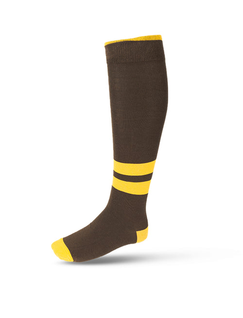 Calzini Basic con Riga |Colore:Moro