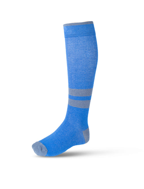 Calzini Basic con Riga |Colore:Royal