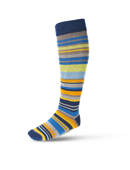 Calzini in cotone fantasia multicolor