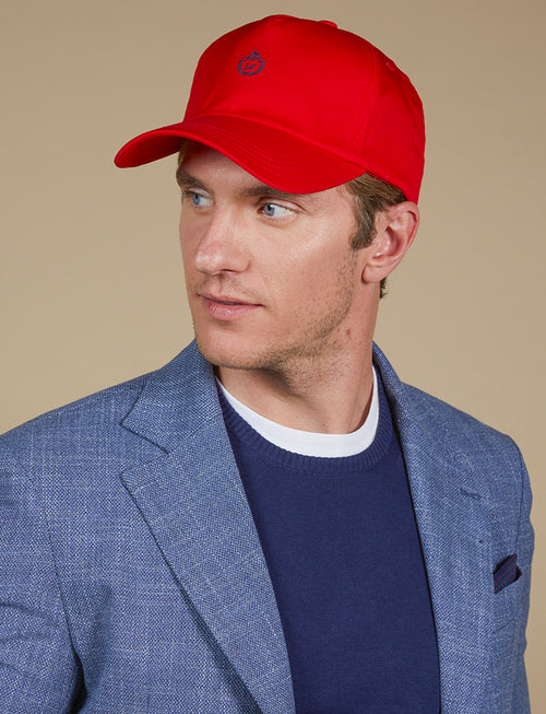 Cappellino in cotone tinta unita